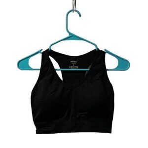 MORERA Seamless Activewear Black Sports Bra Size Med EUC #0411